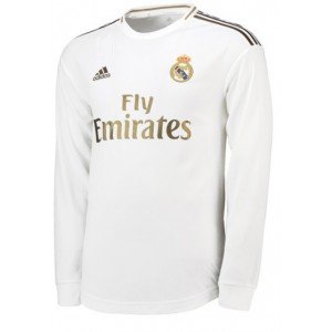 Camisa oficial Adidas Real Madrid 2019 2020 I jogador manga comprida